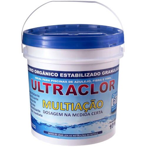 Cloro múltipla ação 10Kg - ULTRACLOR